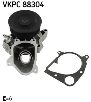 Водяная помпа (насос) SKF VKPC 88304 Бмв Х3 е83