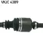 Привідний вал SKF VKJC4389
