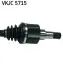 Привідний вал SKF VKJC 5715