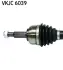 Привідний вал SKF VKJC 6039