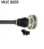 Привідний вал SKF VKJC8203