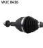Привідний вал SKF VKJC8416
