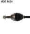 Привідний вал skf VKJC8614