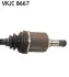 Привідний вал SKF VKJC 8667