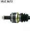 Привідний вал SKF VKJC 8672