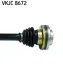 Привідний вал SKF VKJC 8672