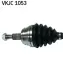 Приводна напіввісь SKF VKJC1053