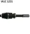 Приводна напіввісь SKF VKJC 1231