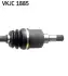 Приводна напіввісь SKF VKJC1885