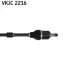 Приводна напіввісь SKF VKJC 2216