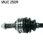 Приводна напіввісь SKF VKJC2509