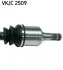 Приводна напіввісь SKF VKJC2509