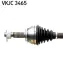 Приводна напіввісь SKF VKJC3465