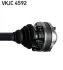 Приводна напіввісь SKF VKJC 4592