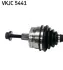 Приводна напіввісь SKF VKJC 5441