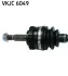 Приводна напіввісь SKF VKJC 6049