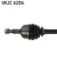 Приводна напіввісь SKF VKJC6204