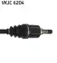 Приводна напіввісь SKF VKJC6204