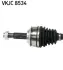 Приводна напіввісь SKF VKJC 8534