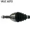 Приводной вал SKF VKJC 6072