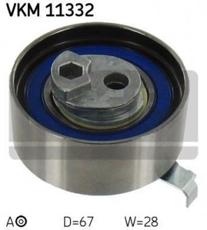 Ролик модуля натягувача ременя skf VKM 11332