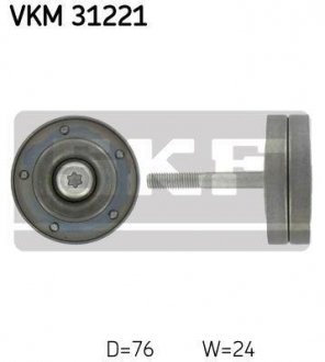Ролик модуля натягувача ременя skf VKM 31221
