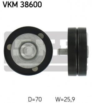 Ролик модуля натягувача ременя skf VKM 38600