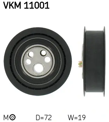Ролик модуля натягувача ременя SKF VKM 11001 (фото 1)