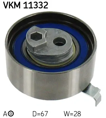 Ролик модуля натягувача ременя SKF VKM 11332