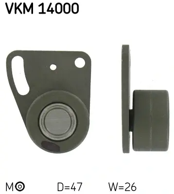 Ролик модуля натягувача ременя SKF VKM 14000