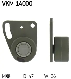 Ролик модуля натягувача ременя SKF VKM 14000