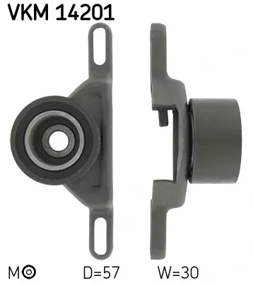Ролик модуля натягувача ременя SKF VKM 14201