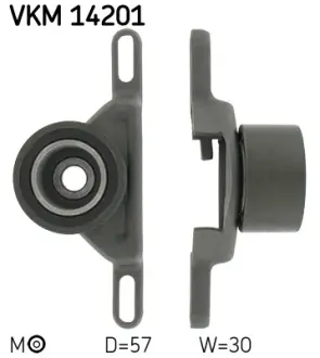 Ролик модуля натягувача ременя SKF VKM 14201