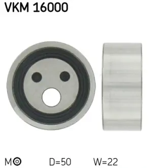 Ролик модуля натягувача ременя SKF VKM 16000