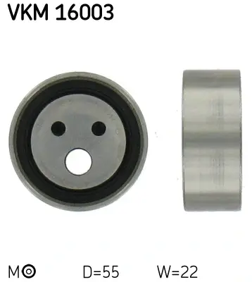 Ролик модуля натягувача ременя SKF VKM 16003 (фото 1)