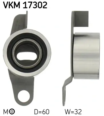 Ролик модуля натягувача ременя SKF VKM17302
