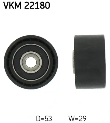 Ролик модуля натягувача ременя SKF VKM 22180