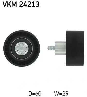 Ролик модуля натягувача ременя SKF VKM 24213