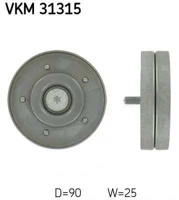 Ролик модуля натягувача ременя SKF VKM 31315 (фото 1)