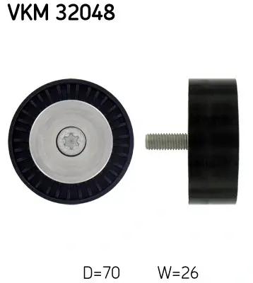 Ролик модуля натягувача ременя SKF VKM 32048