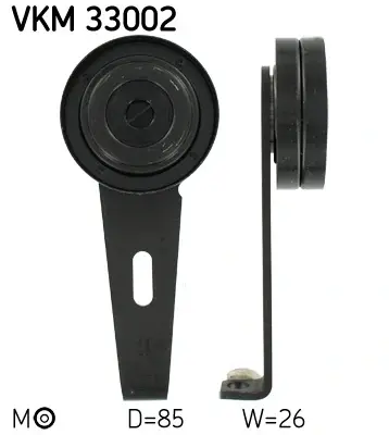Ролик модуля натягувача ременя SKF VKM 33002