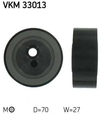 Ролик модуля натягувача ременя SKF VKM 33013 (фото 1)