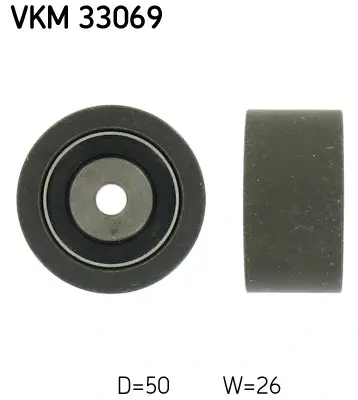 Ролик модуля натягувача ременя SKF VKM 33069 (фото 1)