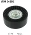 Ролик модуля натягувача ременя SKF VKM 34105
