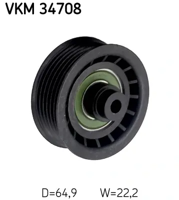 Ролик модуля натягувача ременя SKF VKM 34708