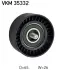 Ролик модуля натягувача ременя SKF VKM 35332