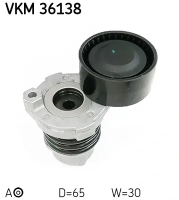 Ролик модуля натягувача ременя SKF VKM 36138