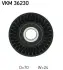 Ролик модуля натягувача ременя SKF VKM 36230