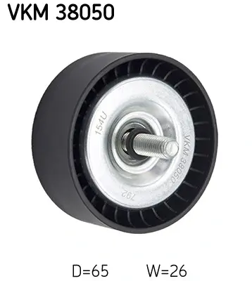 Ролик модуля натягувача ременя SKF VKM 38050