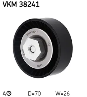 Ролик модуля натягувача ременя SKF VKM 38241